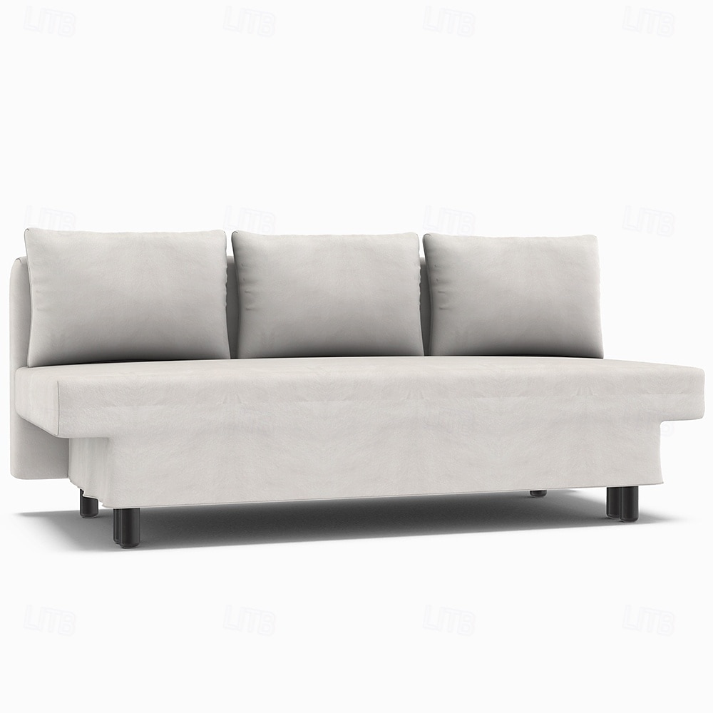 Sofa Cover Suitable For ÄLVDALEN Sofa Solid Color Quilted Velvet Slipcovers 2025 - $165.99 –P3