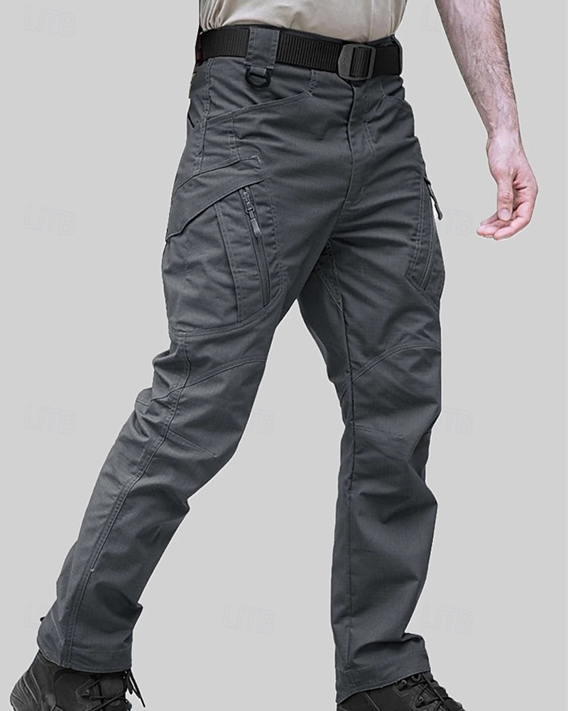 Men's Cargo Pants Tactical Pants Trousers Buttons Multi Pocket Plain Wearable Outdoor Daily Camping & Hiking Fashion Classic Black Army Green 2026 - $21.99 –P8