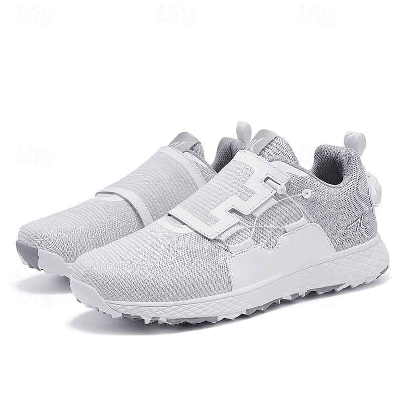 Men's White Golf Shoes with Multi-Traction Sole - Lightweight, Breathable Design for Outdoor Sports 2025 - $69.99 –P1