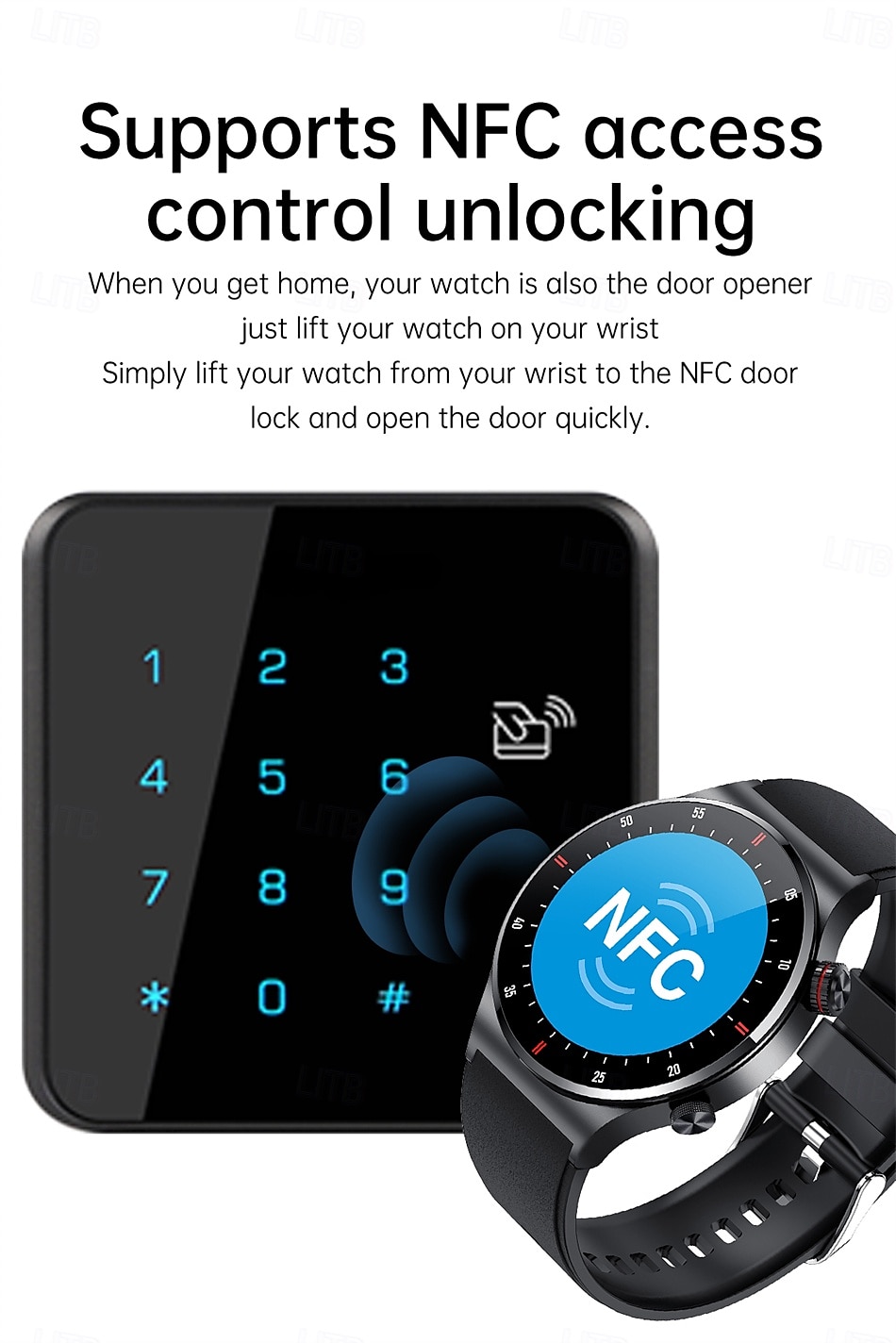 Smart Watch 1.28'' Fitness Tracker Bluetooth Calling Smartwatch with Pedometer Sleep Monitor Waterproof IP67 for Android iOS Men Women 46mm 2025 - $44.99 –P6