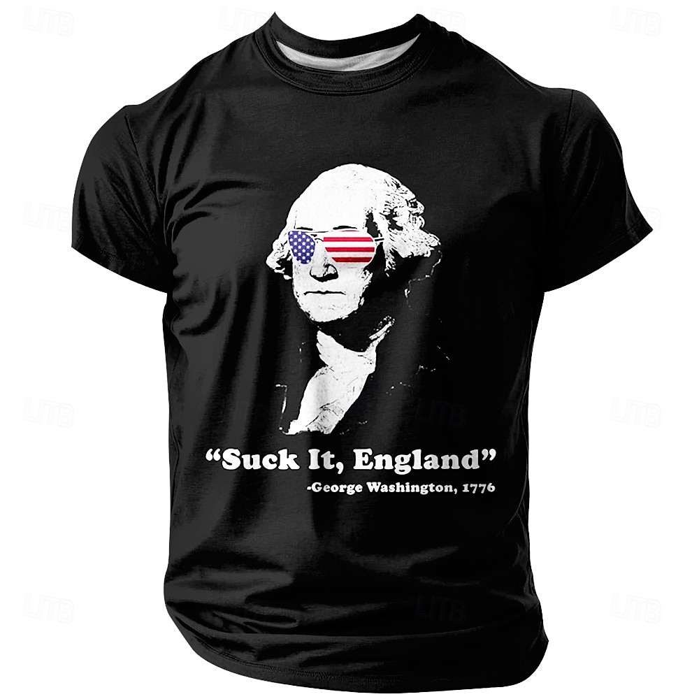 Męskie Zabawny slang Podkoszulek Krótki rękaw Podkoszulek Druk 3D Półgolf Koszula Moda Codzienny Podstawowy Ulica Codzienny Czarny Lato Wiosna Na każdy sezon Odzież S M L XL XXL XXXL 2025 - $17.99 –P1