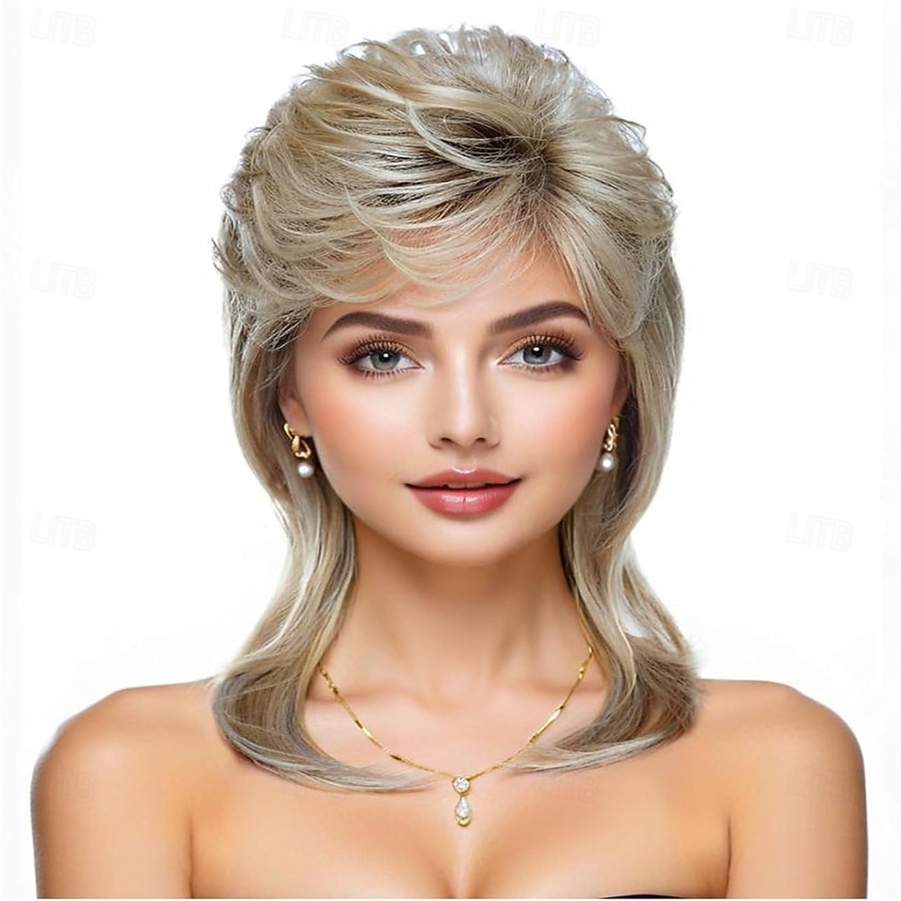 Mullet Wigs for WomenJoe DirtEmo Wig80s 90s Costumes Fancy Party Accessory Cosplay Wig Halloween Man 2026 - $24.99 –P6