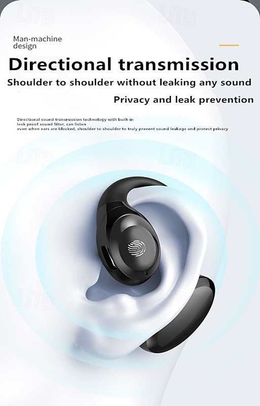 GD06 Open-Ear Wireless Earbuds Bluetooth 5.3 – TWS Clip-On Sport Headphones with Mic, Low Latency Gaming, HD Call, IPX5 Waterproof 2025 - $19.99 –P5