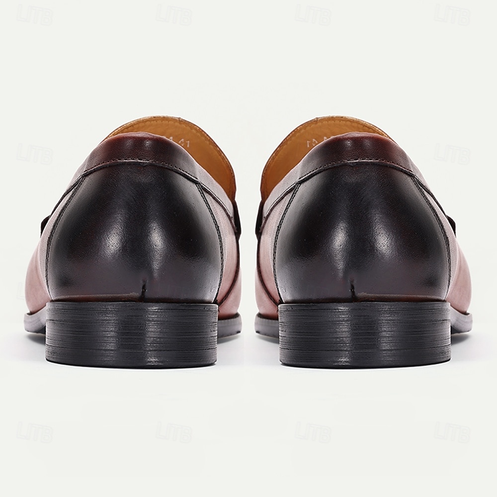 Ανδρικά δερμάτινα μοκασίνια υψηλής ποιότητας – άνετα slip-on παπούτσια για δουλειά, κοινωνικές συγκεντρώσεις και επαγγελματικές περιστάσεις. 2026 - $99.99 –P6