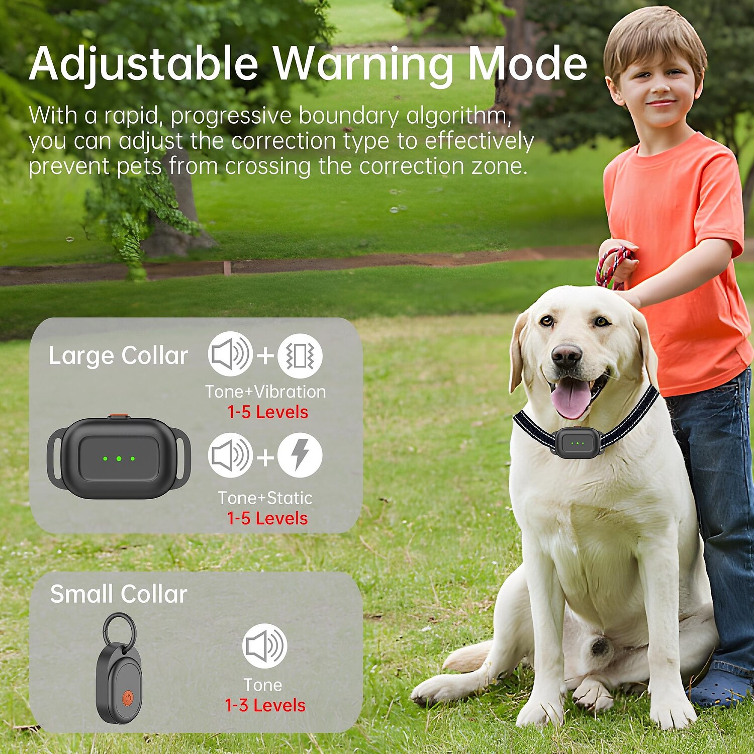 Système de clôture pour animaux de compagnie rechargeable et enterré pour chiens, kit de confinement invisible et durable pour chiens de 2025 ? $159.99 –P2