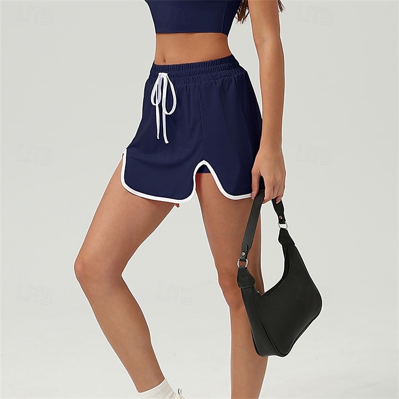 Aberto dos EUA Mulheres Saia de tênis Saias de tênis com shorts Com Cordão Assimétrico Encadernação de contraste Elasticidade Alta Tênis Golfe Corrida Branco Azul Marinho Escuro Verde Roupas de tênis de 2025 por $25.99 –P5
