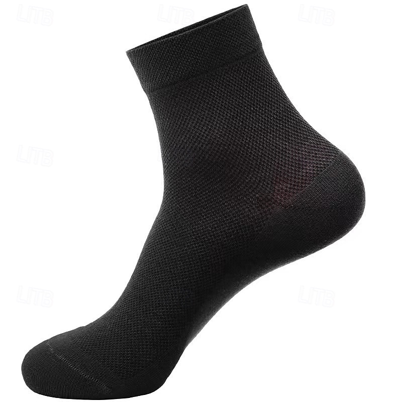 Per uomo 5 Paia Pacchi Multipli Calzini Calzini da Corsa Calzini Casual Nero Bianco Colore Semplice Vacanza Sport & Outdoor Quotidiano Base Medio Primavera Autunno Moda Casual del 2025 a $3.99 –P2