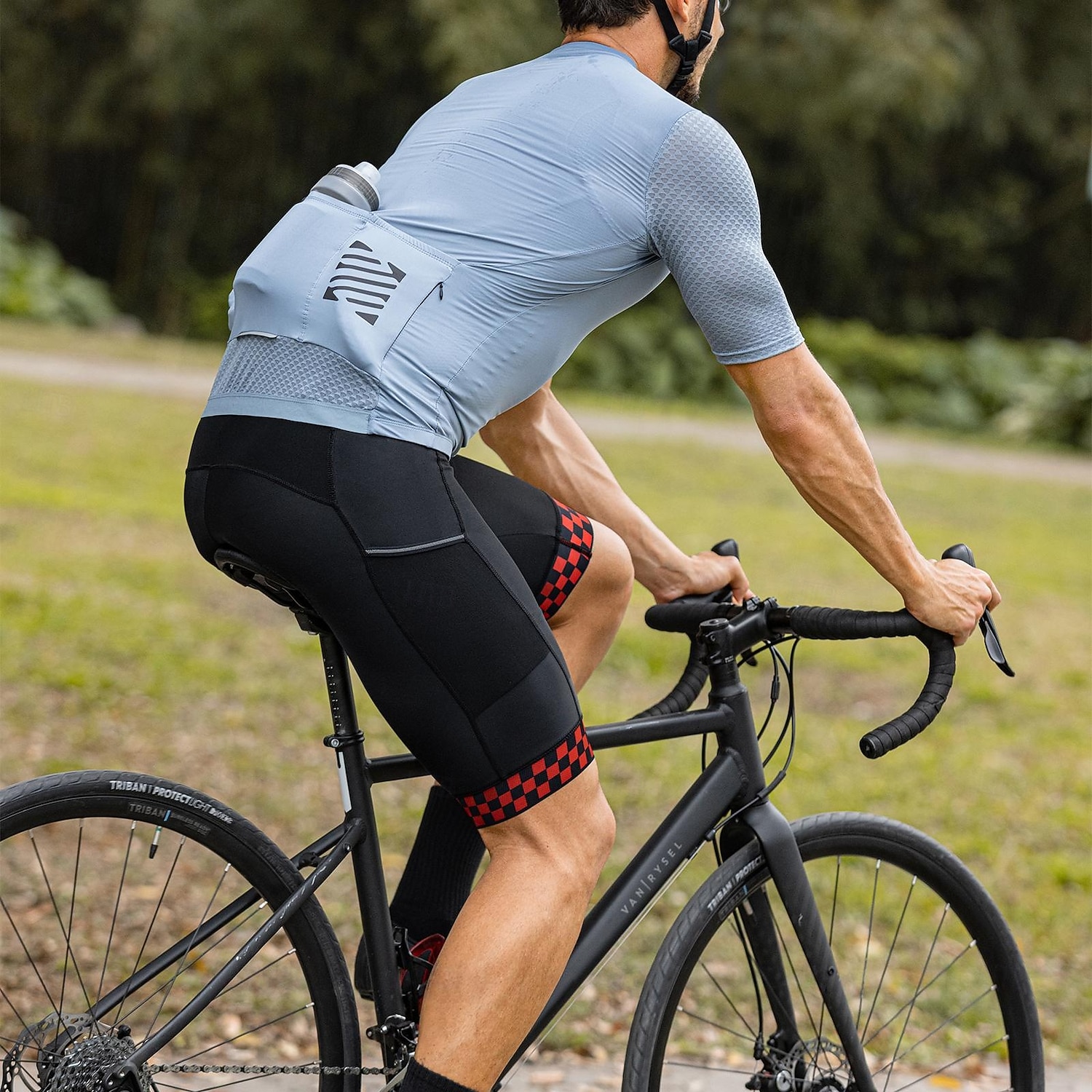 Arsuxeo Hombre Rayas Pantalones cortos de ciclismo de carretera Short interior ciclismo bicicleta Pantalones de Ciclismo Bicicleta Bermudas Mallas Leggings Moldeado al Cuerpo MTB Bicicleta Montaña 2026 - $33.99 –P4