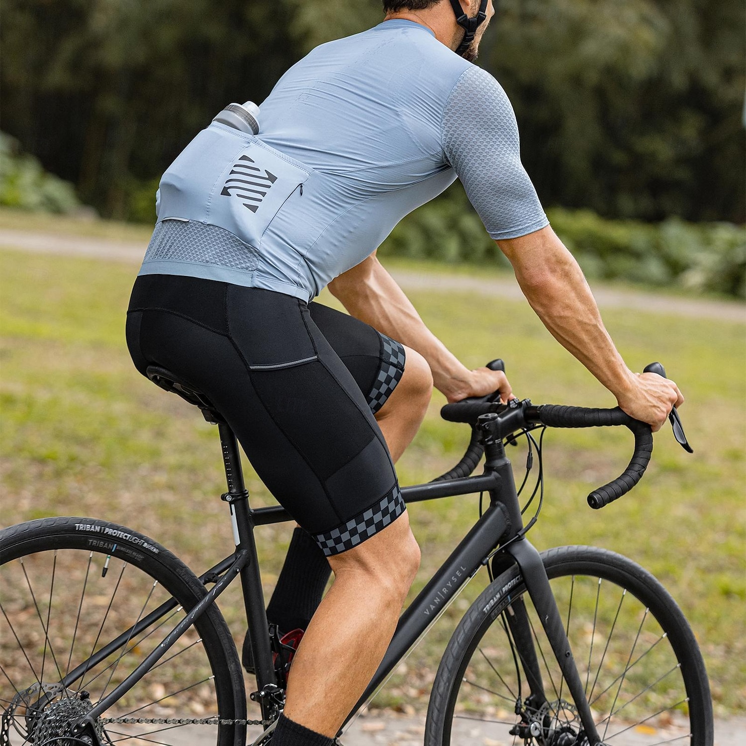 Arsuxeo Hombre Rayas Pantalones cortos de ciclismo de carretera Short interior ciclismo bicicleta Pantalones de Ciclismo Bicicleta Bermudas Mallas Leggings Moldeado al Cuerpo MTB Bicicleta Montaña 2026 - $33.99 –P11