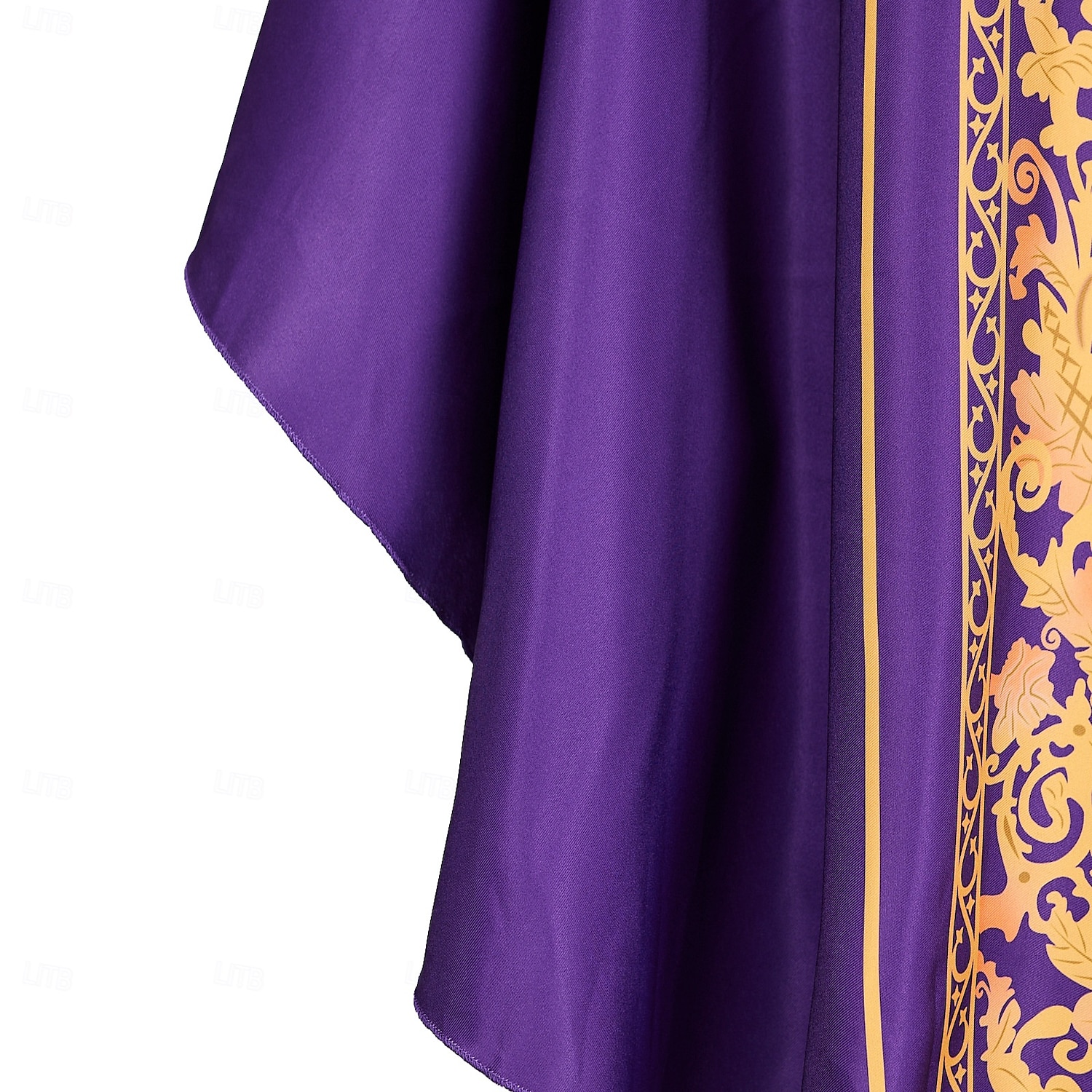 Retro / vintage Kostymer i middelalderstil Renessanse Kappe Cassock Prest Printer Herre Halloween Karneval Maskerade Voksen Kappe 2025 - $47.99 –P4