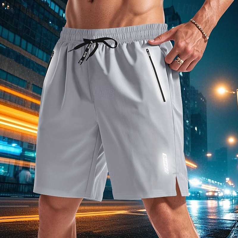 Homens calções atléticos Calção Shorts de Corrida Shorts de Academia Esporte Diário Secagem Rápida Alta elasticidade Confortável Bolsos Com Cordão Cintura elástica Tecido Curto Ginástica Casual de 2025 por $21.99 –P8