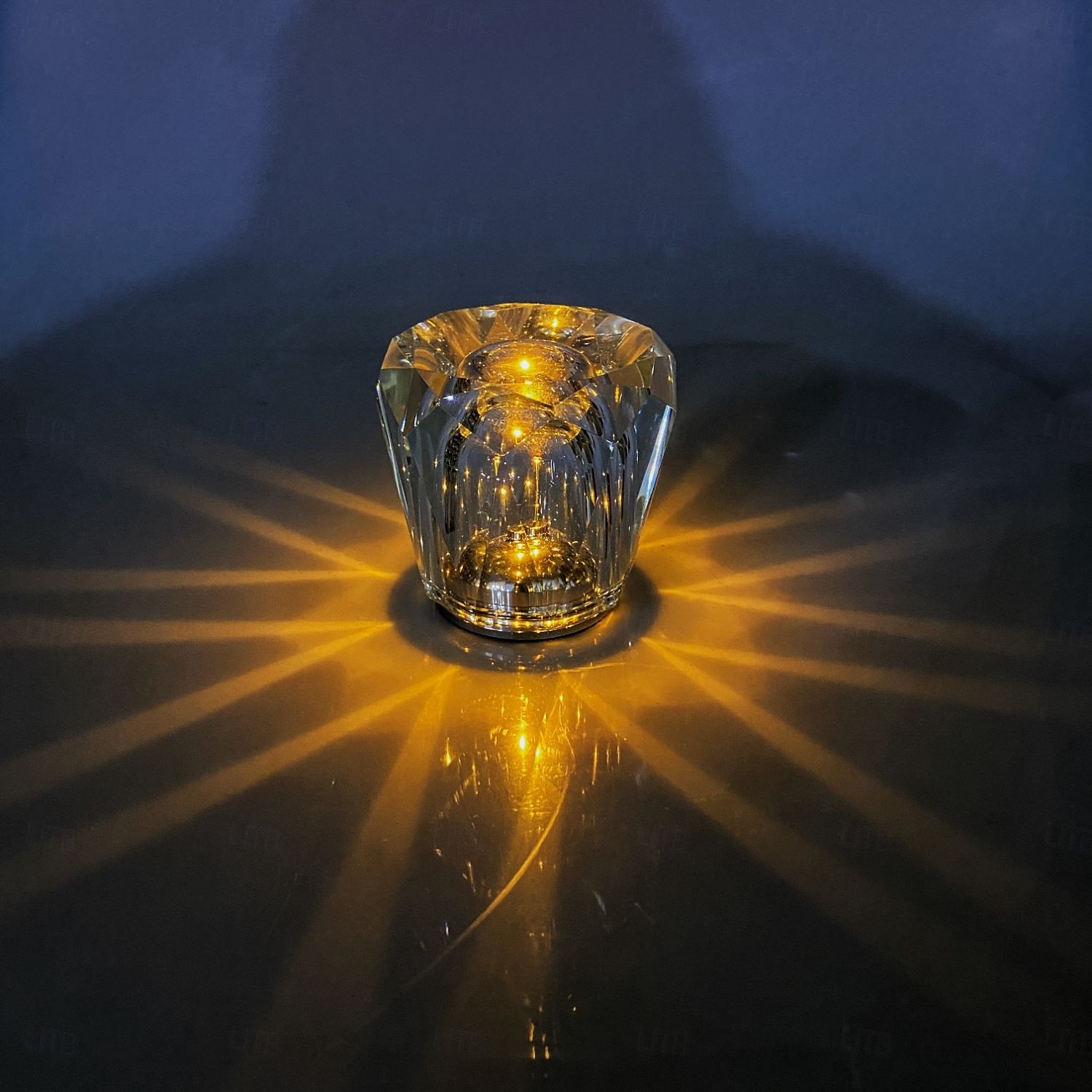 Bedside Crystal Table Lamp, Diamond Table Light, 3 Bright Colors with Adjustable Brightness USB Charging Night Light Decoration Bedroom Nightstand Lamp 2025 - $66.99 –P4