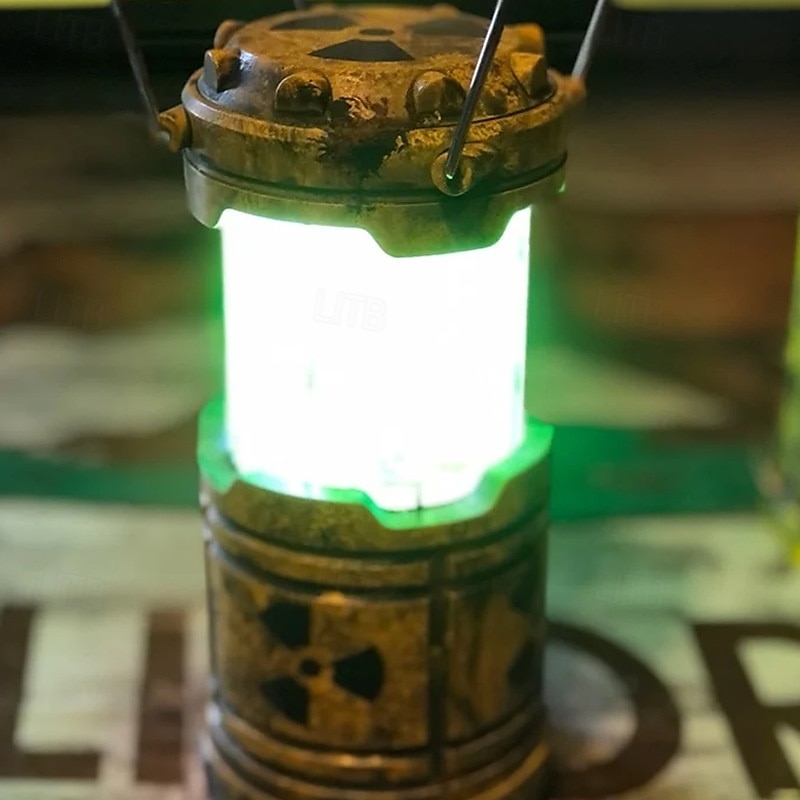 Nuclear Reactor Lantern Night Light  Industrial Sci-Fi Aesthetic 2025 - $9.09 –P1