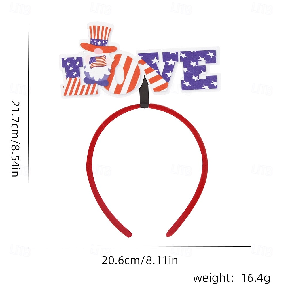 Patriotic Head Boppers Headband -Fourth 4th of July Party Accessories Favors Decorations 2026 - $3.49 –P11