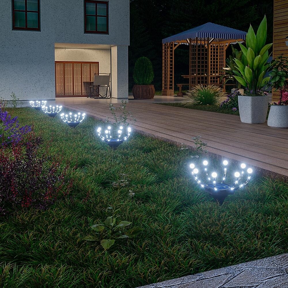 1pc solaire luciole chemin lumières souterrain lumière extérieure cour chemin cour jardin camping paysage décoratif paysage lumière de 2025 ? $16.49 –P7