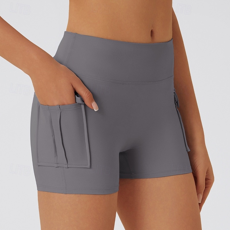 Women's Solid Colored Casual Skirt Sports Shorts Tennis Shorts Ruched Pocket Breathable Tennis Golf Pickleball Dark Grey Navy Black Tennis Clothing 2026 - $22.99 –P3