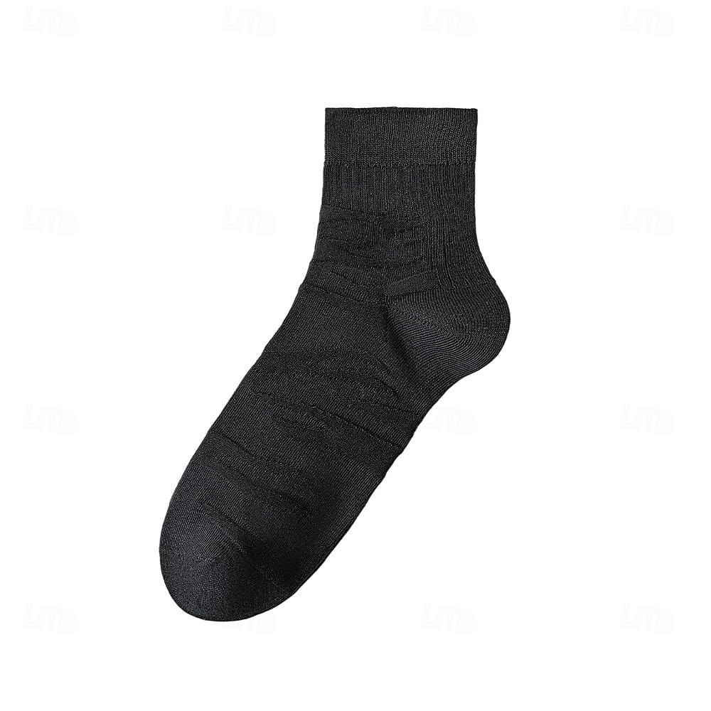 Men 1 Pair Socks Black White Color Plain School Formal Outdoor Plain Thin Summer Daily Casual 2026 - $4.49 –P12