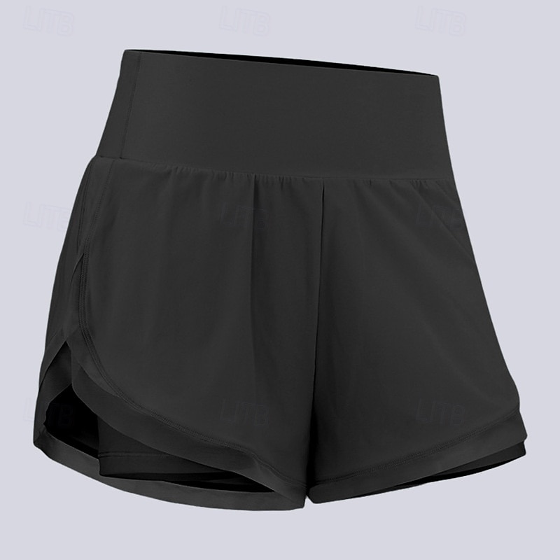 Per donna Tinta unita Gonna casual Pantaloncini da tennis Maglia a contrasto Cintura larga Asciugatura Rapida Traspirante Tennis Golf Pickleball Nero Azzurro cielo Viola Abbigliamento da tennis del 2026 a $21.99 –P8