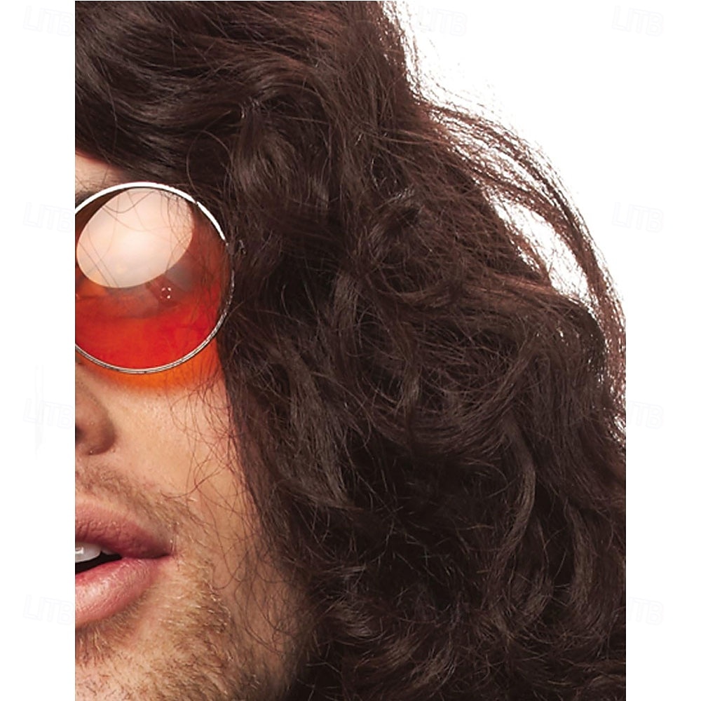 Peruca hippie groovy costume peruci rocker din anii '80 Halloween 2026 - $27.99 –P2