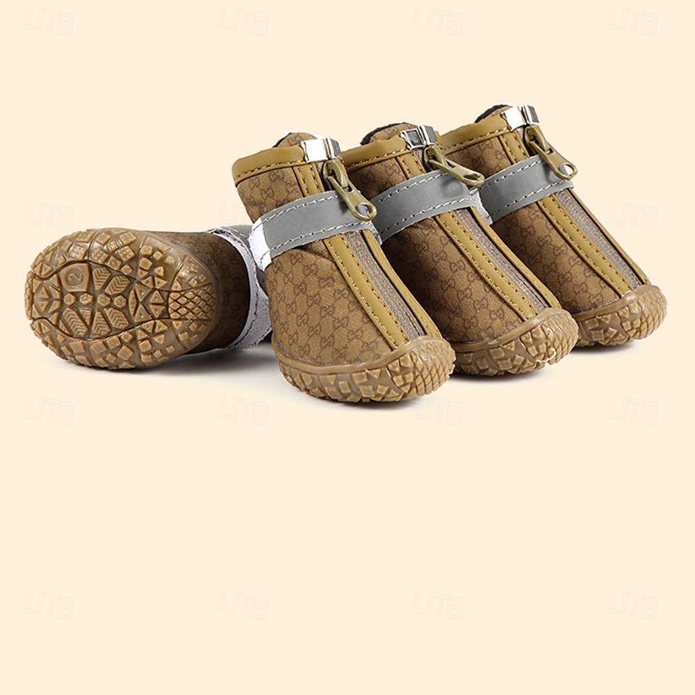 Zapatos para perros grandes, pequeños y medianos: botas transpirables para perros para verano, pavimento caliente, protector de patas para caminar al aire libre, botines de goma antideslizantes para 2025 - $23.99 –P2