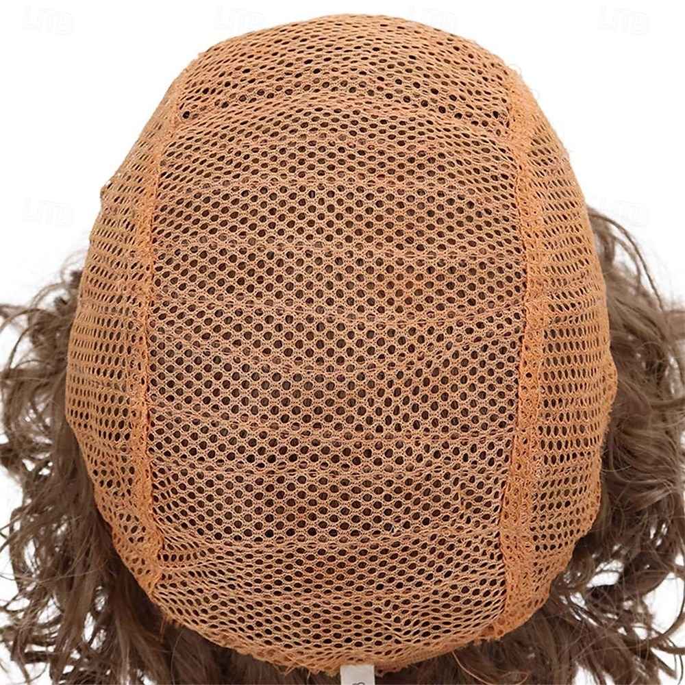 Krótka Kręcona Puszysta Peruka lat 70-tych Fala Hippie Męskie Peruki Kostiumowe na Imprezę Cosplay dla Dorosłych Dzieci Jedno Opakowanie Halloween 2025 - $24.99 –P6