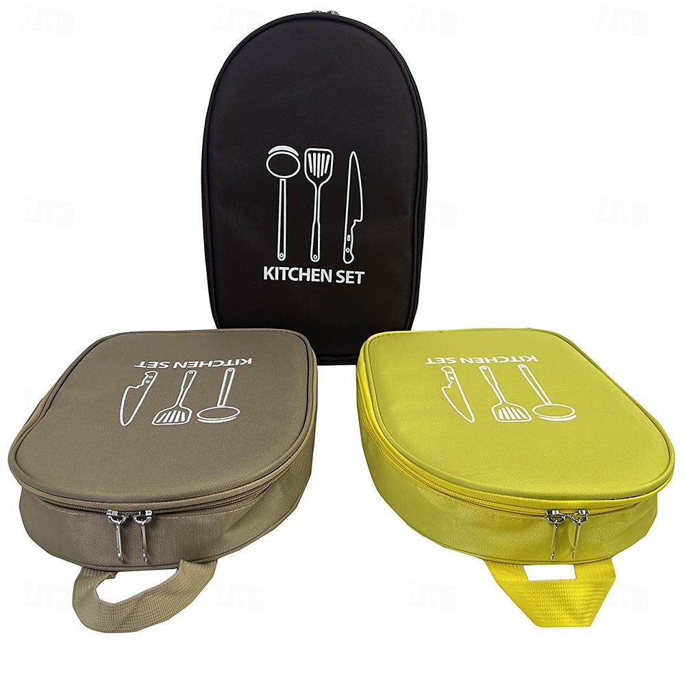 Borsa portautensili da campeggio per viaggi all'aperto, comoda borsa portautensili da campeggio portatile, borsa da viaggio per coltelli del 2025 a $23.99 –P1