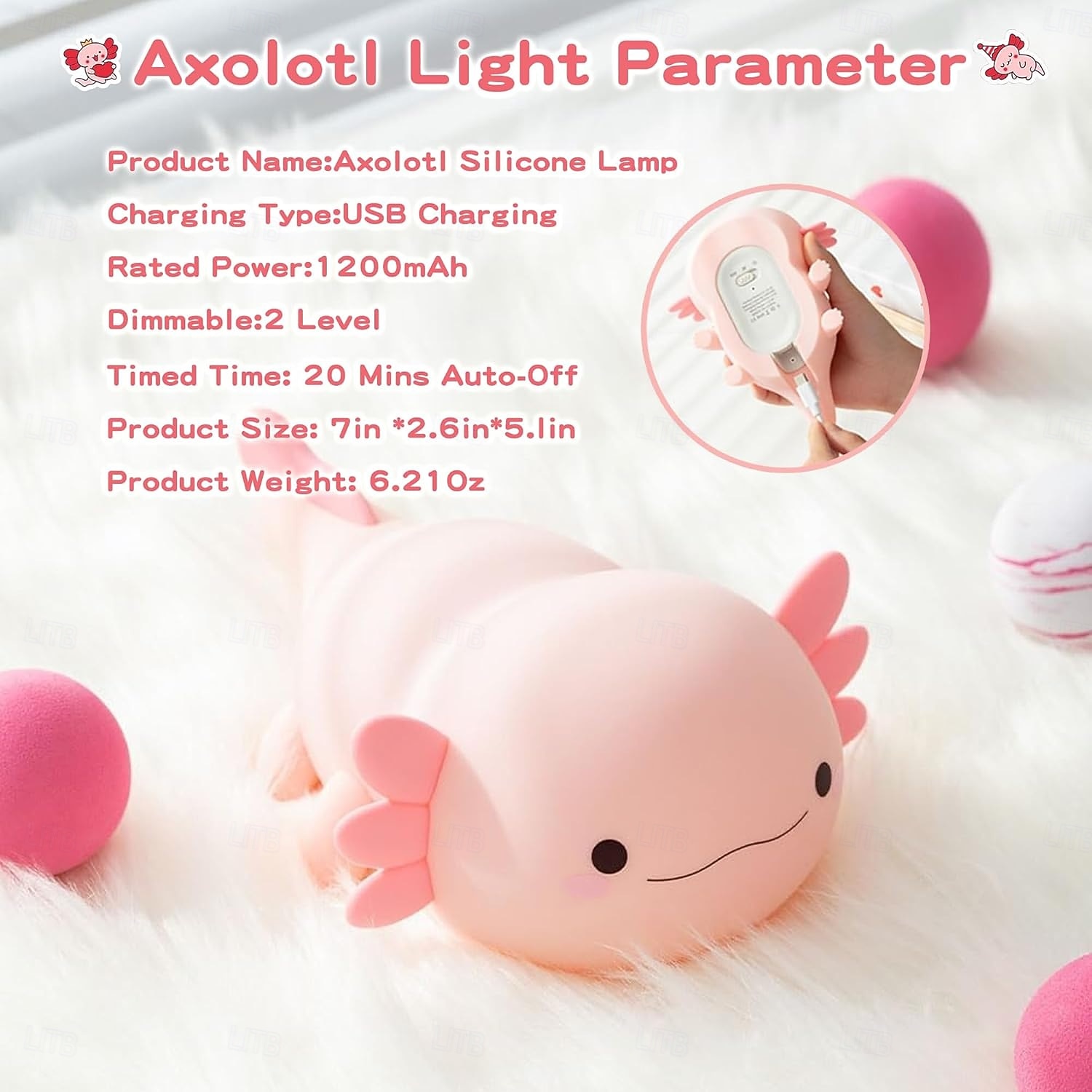 Cute Animal Night Light LED Silicone Squishy Animal Lamp for Kids Ideal Nightlight for Nursery  for Boys and Girls  Fun Room Decor  Soft and Safe Breastfeeding Light (Panda/Capybara/Dog/Duck/Dinosaur) 2026 - $17.99 –P9