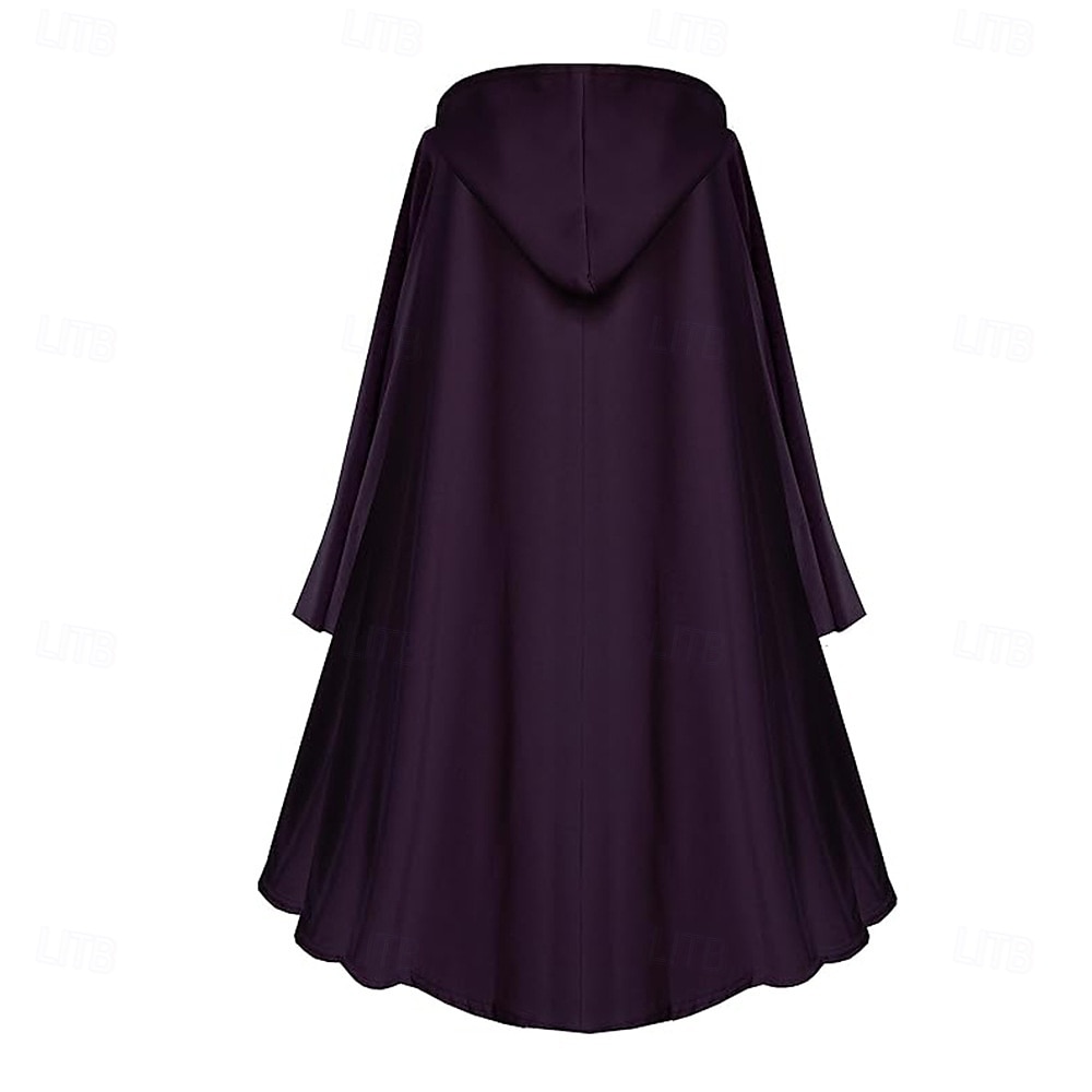 Retro Antiguo Medieval siglo 17 Capa Doctor de plaga Mujer Víspera de Todos los Santos Mascarada Rendimiento Fiesta Adultos Capa 2025 - $41.99 –P11