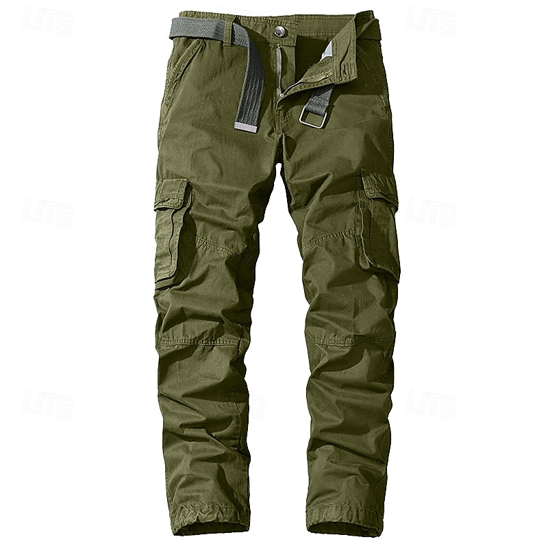 Per uomo Pantaloni cargo Pantaloni da lavoro Pantaloni da escursione Multi tasca Gamba dritta Liscio Traspirazione umidità Indossabile Lunghezza intera Esterno Giornaliero Campeggio e hiking Di del 2025 a $32.99 –P9