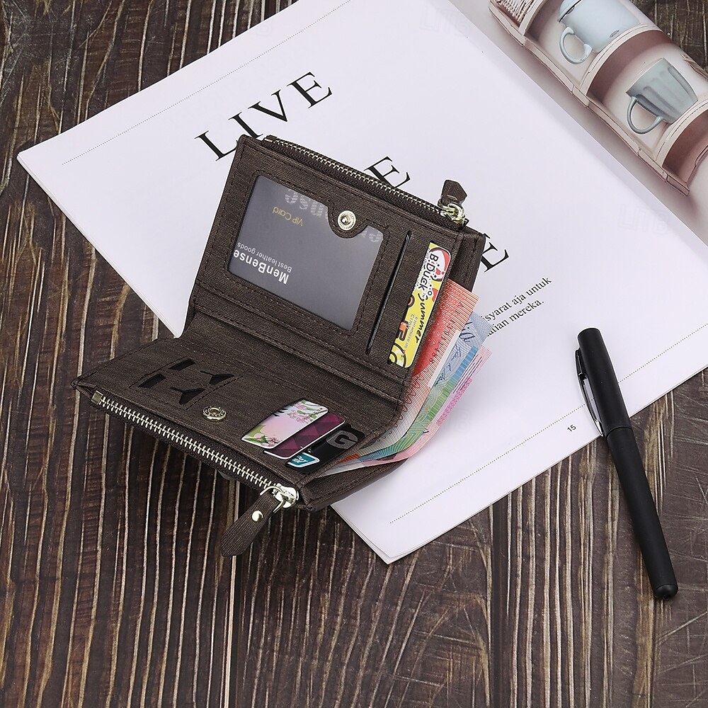 Personalized Photo Engraved Leather Wallet Custom Best Gift for Dad, Custom Text on Back, Black Leather, Valentine’s Day, Father’s Day, Birthday, Anniversary, Christmas Gift for Him 2025 - $21.99 –P5