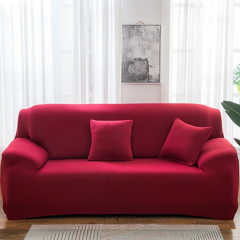 sofföverdrag för vardagsrum, 4-sits stretchmöbelskydd dammtät loveseat-överdrag allt-inklusive överdrag möbelskydd stolsöverdrag för vardagsrum 2025 - $15.49 –P3