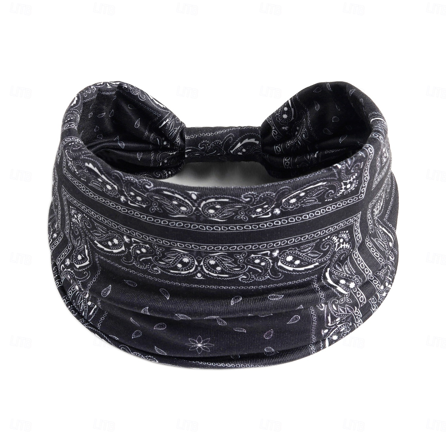 opaski boho damskie szerokie opaski turban elastyczne antypoślizgowe opaski do włosów trening joga chusty do włosów bieganie opaska na pot afrykańskie boho opaski na głowę modne akcesoria do włosów 2025 - $5.49 –P9