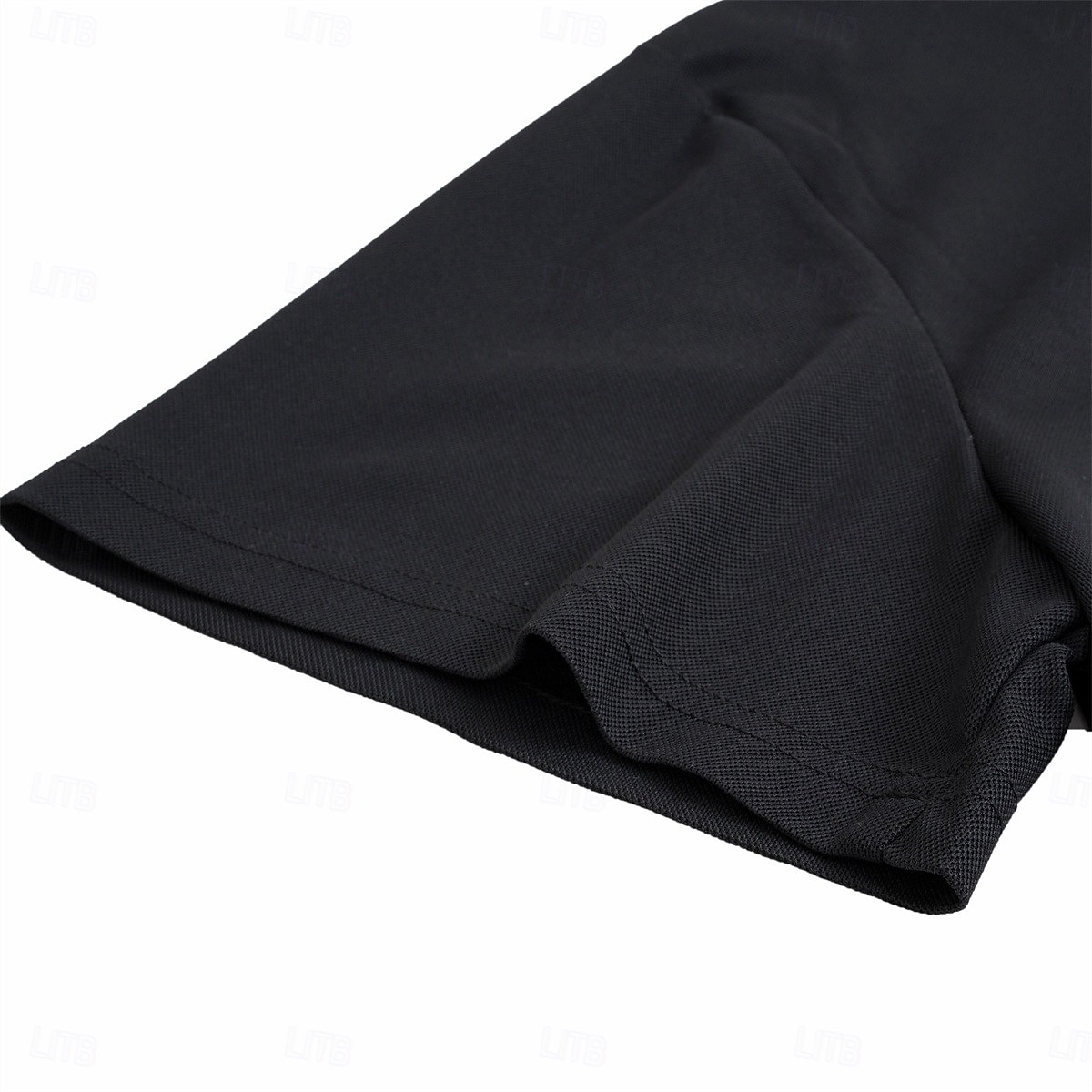 Homens Camisa com gola listrada Manga Curta Decote V Com Recorte Verão Primavera Tecido Moda Básico Moderno Botões duas peças falsas Rua Casual Diário Preto Branco Azul Marinha Top Tee para Homens de 2025 por $18.99 –P10
