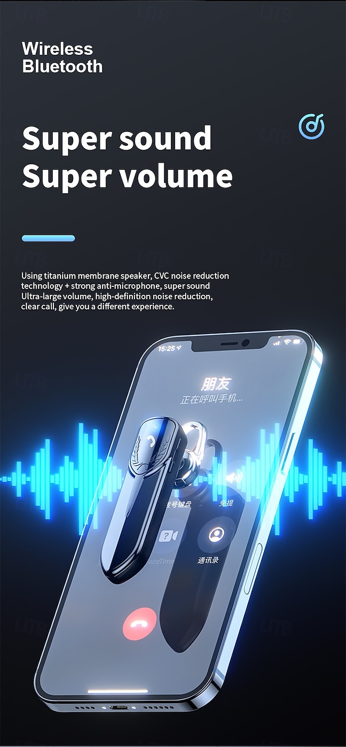 M81 Bluetooth 5.2 TWS Wireless Headset with Mic – HD Noise Cancelling, Long Battery Life, Dual Device Connection, Ergonomic In-Ear Earbud for Driving/Work/Calls 2025 - $23.99 –P9