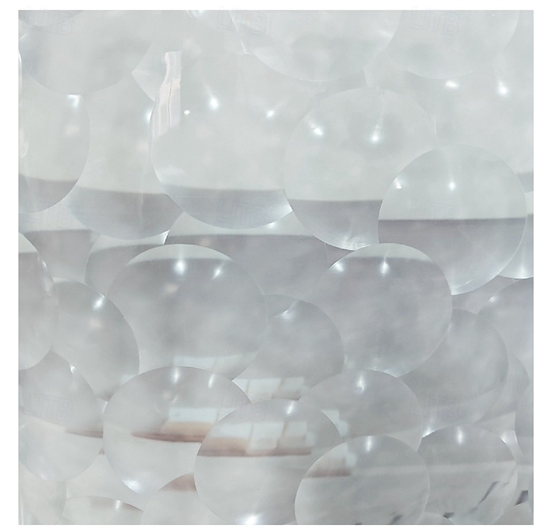 PEVA 8G Duschvorhang-Beschichtung 72x72 Zoll 3D klarer blauer Blasenschwerlast-Wasserschutz Duschvorhang-Beschichtung dicker Kunststoff-Duschvorhang für das Badezimmer 12 Haken 2025 - $12.49 –P7