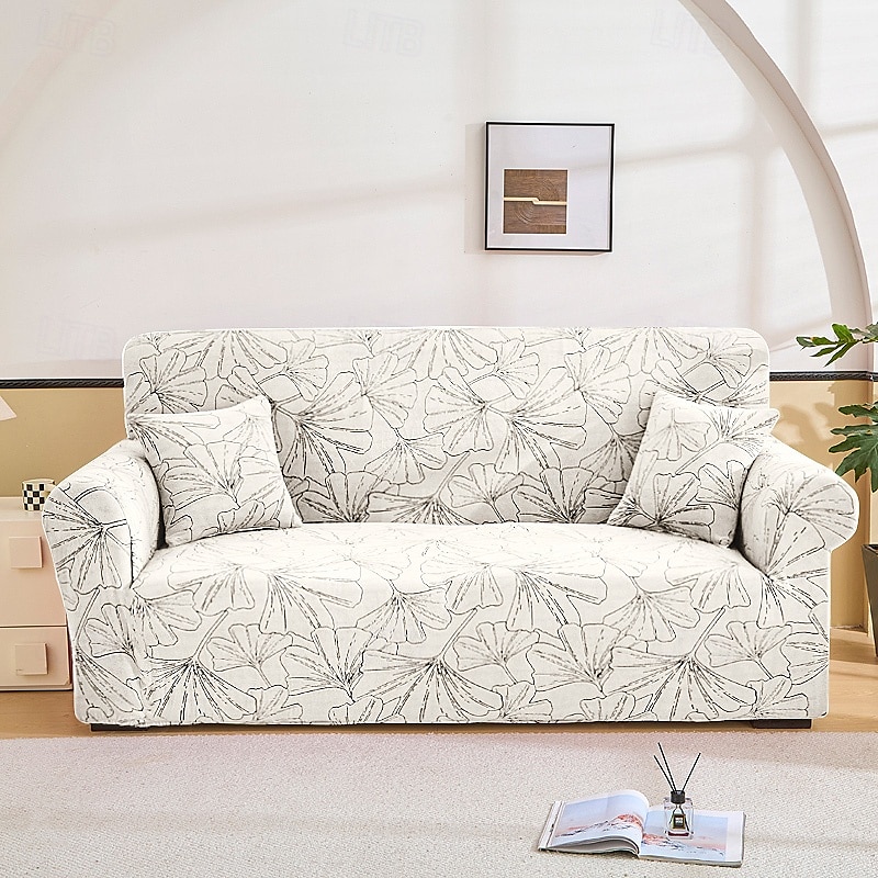 Capa elástica para sofá em tecido jacquard, capa elástica para sofá secional em formato de L, capa de canto para sala de estar, 1/2/3/4 lugares de 2025 por $37.99 –P13