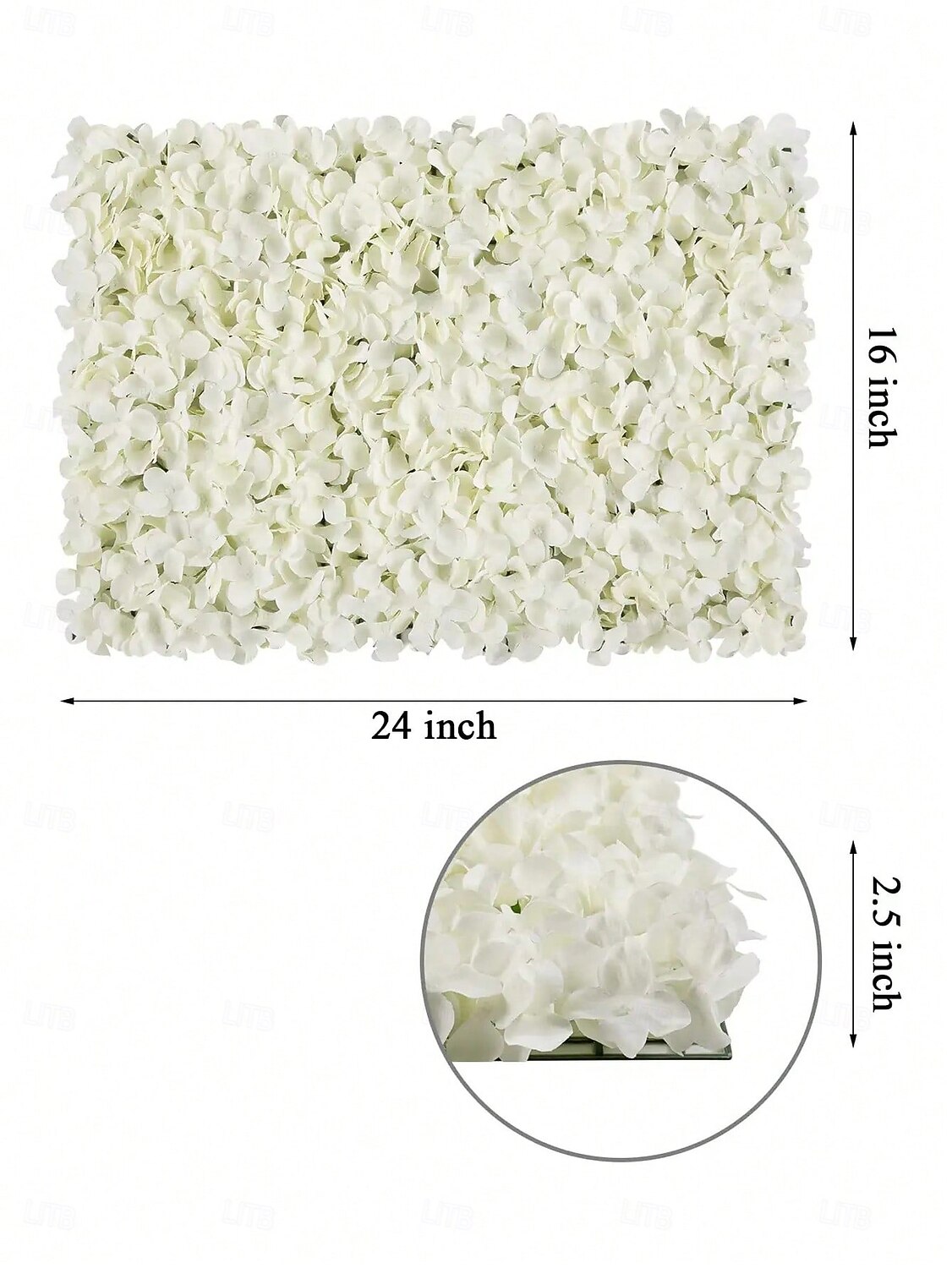 recinzione artificiale simulata, rete decorativa da giardino in rattan, recinzione telescopica in legno, parete di fiori finti per matrimoni, sfondo e decorazione del giardino del 2025 a $15.49 –P9