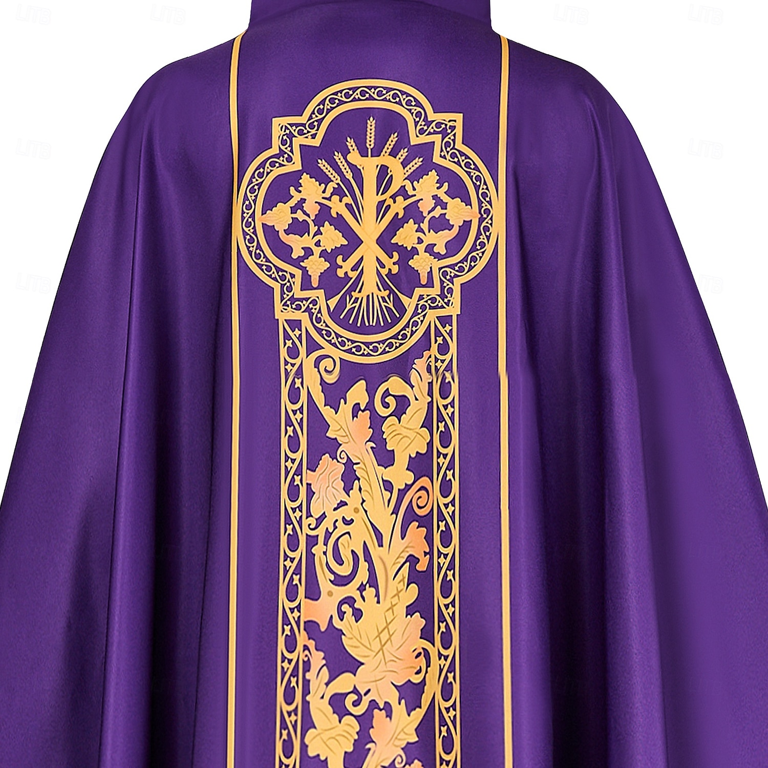 Retro / vintage Kostymer i middelalderstil Renessanse Kappe Cassock Prest Printer Herre Halloween Karneval Maskerade Voksen Kappe 2025 - $47.99 –P3