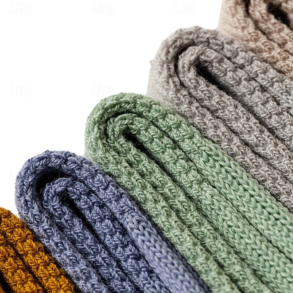 Herr 1 par Socka Ankel- och sneakersstrumpor Svart Vit Färg Slät Skola Formell Utomhus Tunn Sommar Vår Höst Dagligen Ledigt 2025 - $3.99 –P21