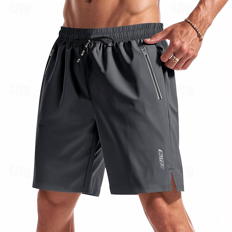 Homens calções atléticos Calção Shorts de Corrida Shorts de Academia Esporte Diário Secagem Rápida Alta elasticidade Confortável Bolsos Com Cordão Cintura elástica Tecido Curto Ginástica Casual de 2025 por $21.99 –P2