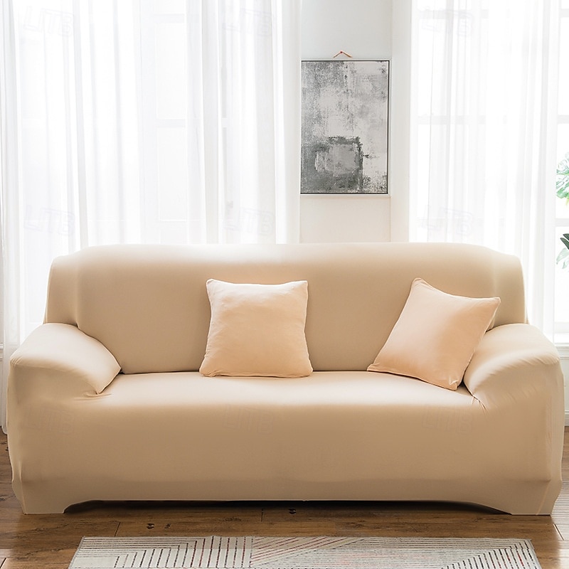 sofföverdrag för vardagsrum, 4-sits stretchmöbelskydd dammtät loveseat-överdrag allt-inklusive överdrag möbelskydd stolsöverdrag för vardagsrum 2025 - $15.49 –P21