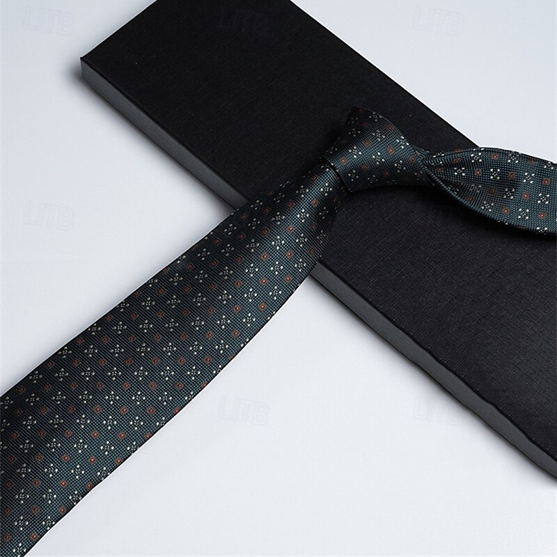 Men's Neckties Fashion Business Jacquard Pattern Wedding Party Daily Wear 2025 - $5.99 –P5
