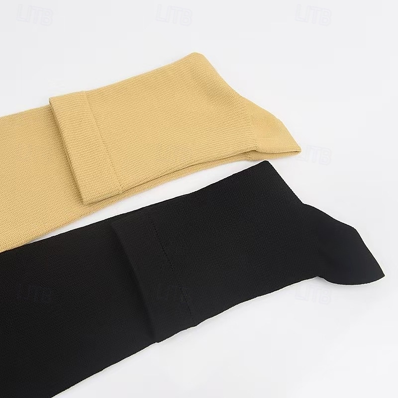 4 أزواج من الجوارب الضاغطة بدون أصابع، جوارب اعتلال الأعصاب 15-20 مم زئبق، جوارب ضغط مفتوحة الأصابع للرجال والنساء، مناسبة للجري والممرضات والسفر وركوب الدراجات والرياضة 2026 - $23.99 –P2