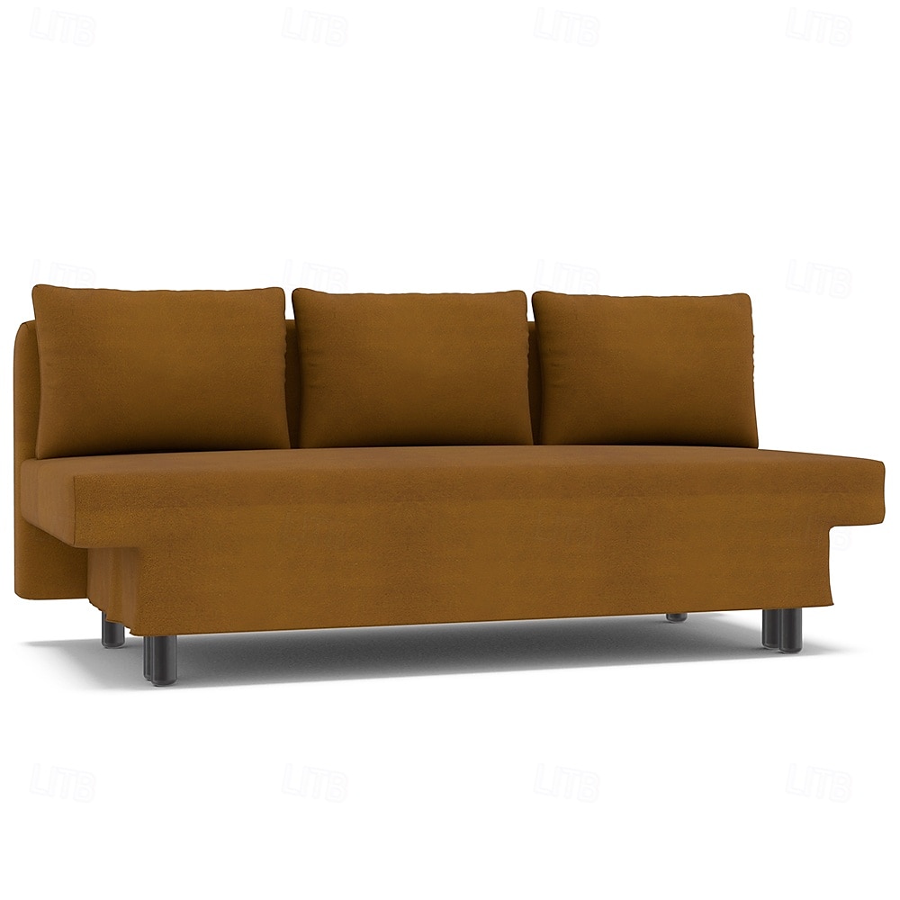 Sofa Cover Suitable For ÄLVDALEN Sofa Solid Color Quilted Velvet Slipcovers 2025 - $165.99 –P16