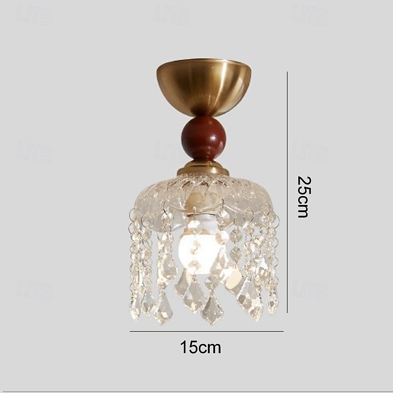 18 cm Circle / Round Design Geometric Shapes Ceiling Lights Glass Metal Glass Artistic Style Modern Style Classic Artistic Nordic Style 110-120V 220-240V 2026 - $104.99 –P7