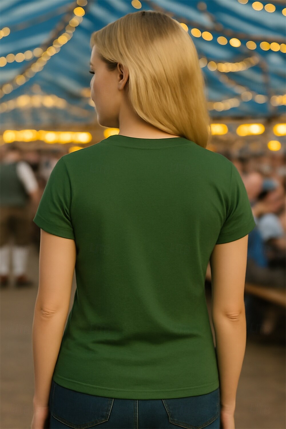 Októberi fesztivál Dirndl nyomtatás Póló bajor München Német Grafikus Kompatibilitás Női Felnőttek Októberi fesztivál 3D nyomtatás Fesztivál 2025 - AU $23.09 –P2