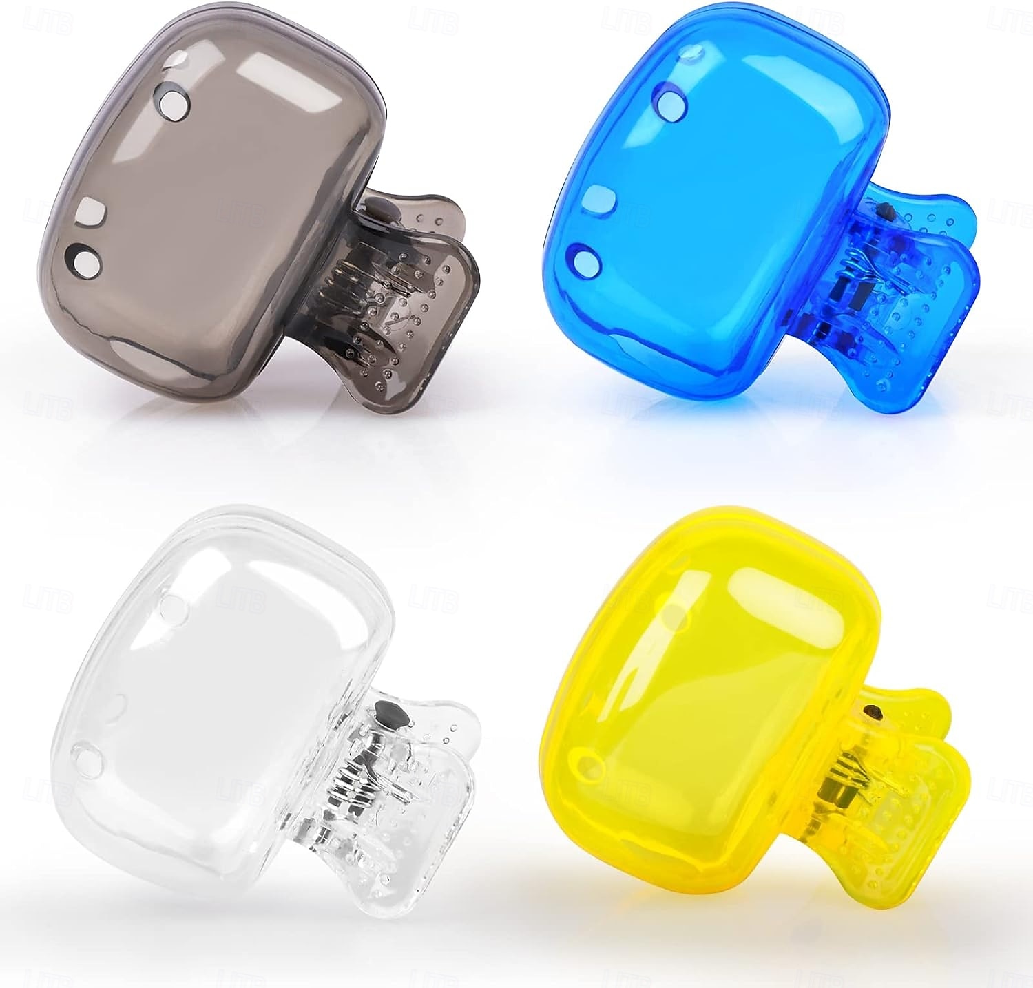 Lot de 10/15/20 housses de tête de brosse à dents de voyage, capuchon de protection de brosse à dents portable, étui de protection en plastique avec clip pour la maison, les voyages, le camping, la de 2025 ? $15.99 –P1