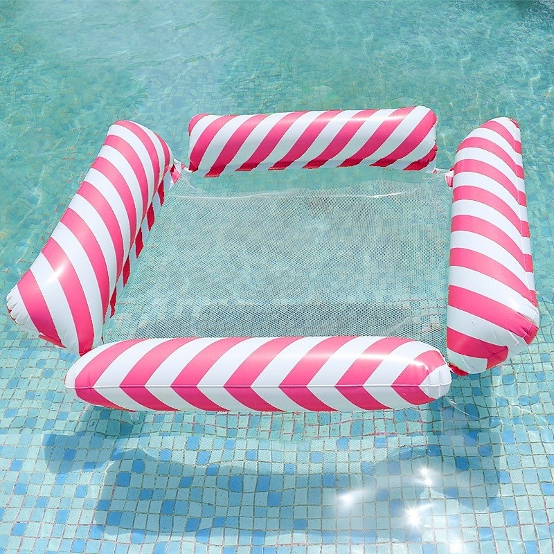 1 Pack Hammock Pool Floats Adults Multi-Purpose Inflatable Pool Floats PVC Water Hammock Lounge Floaties 2025 - $33.99 –P16