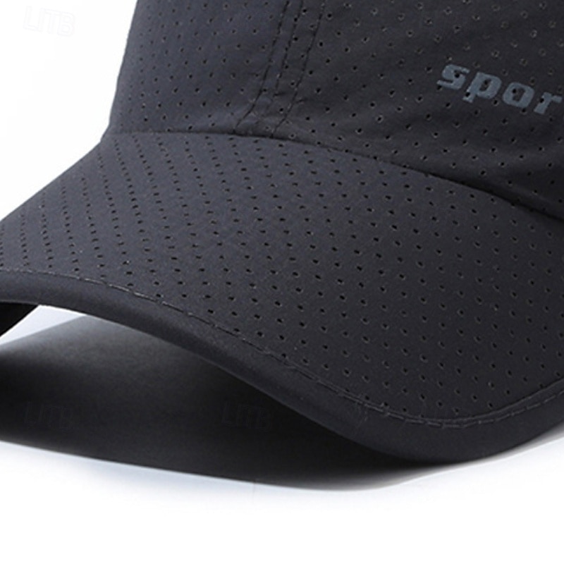 Șapcă de Baseball Șapcă de tenis Bărbați Șapcă Literă & Număr Protecție Solară Confortabil la umezeală Respirabil pentru Tenis Baseball Pickleball Vară Negru Albastru Marin Închis Kaki 2026 - $7.99 –P10