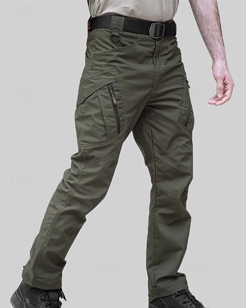 Men's Cargo Pants Tactical Pants Trousers Buttons Multi Pocket Plain Wearable Outdoor Daily Camping & Hiking Fashion Classic Black Army Green 2026 - $21.99 –P6